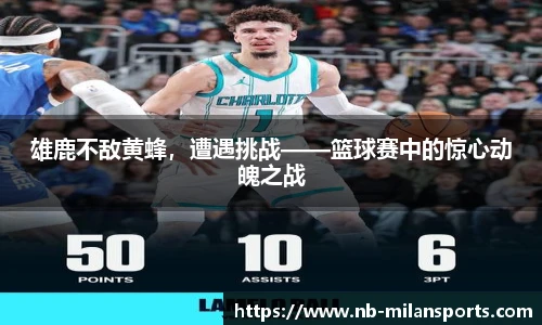雄鹿不敌黄蜂，遭遇挑战——篮球赛中的惊心动魄之战